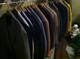 If you wear a 40 regular....more than a dozen high end suits! Including custom Perlis of New Orleans suits!