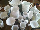 Milk Glass Collection