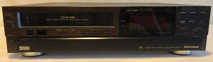 VHS, Mitsubishi SVHS Hi-Fi FX4 Stereo VCR  https://www.estatesales.net/account/sales/pictures.aspx#description