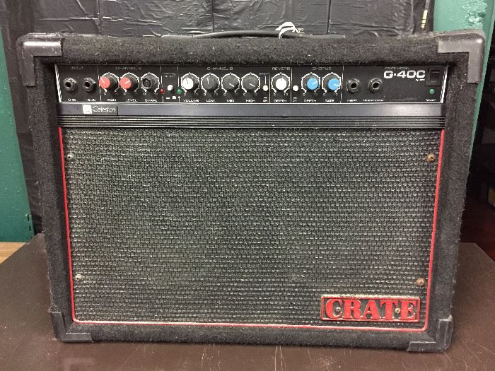  Amp, Crate G40C by SLM    http://www.ctonlineauctions.com/detail.asp?id=683546