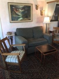 Contemporary Loveseat