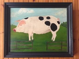 Pig Painting