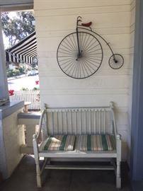 Wire Bicycle Sculpture