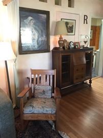 Mission Period Rocking Chair