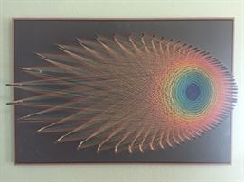 Mid-Century String Art