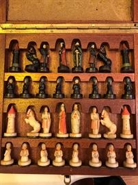 Hand Painted Chess Set