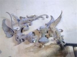 Cast Iron Gargoyle Wall Lights