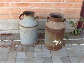 Vintage Milk Cans