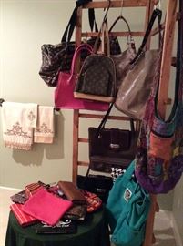 Handbags by Brighton. Clutch bags. Totes. Makeup bags.