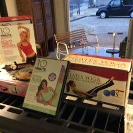 Golden earth and Wei Lana yoga and pilates accessories