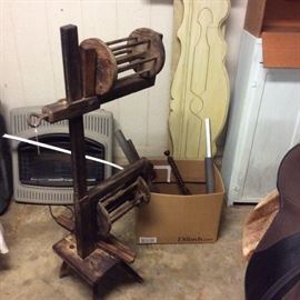 Antique Nineteenth century squirrel cage Swift. Wooden construction