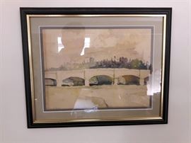 Original Millard Sheets Watercolor