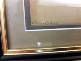 Original Millard Sheets Watercolor