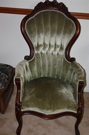 His and Hers Parlor Chairs