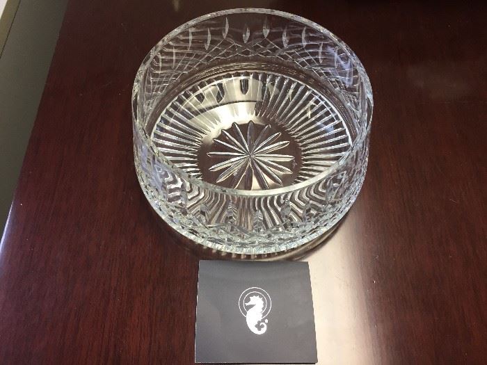 Waterford crystal bowl (NIB).