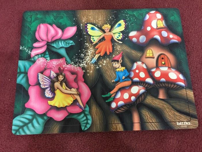 Children's fairy puzzle.