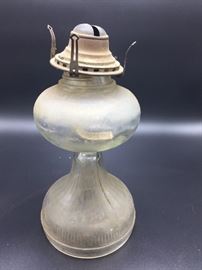Antique glass Lantern.