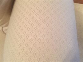 7' Beige American of High Point couch.