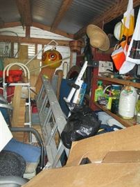 Shed contents