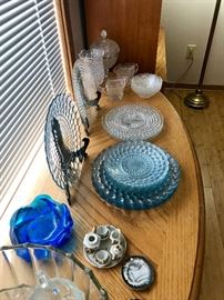 Glassware from many decades!