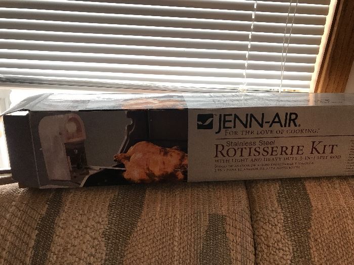 Jenn Air Rotisserie Kit for the Jenn Air Propane Grill