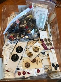 Large box of buttons!