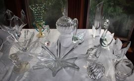 Baccarat, Lalique, Italian, Orrefors, Kosta Boda