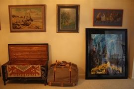 Gucci Luggage, Claerebaet Original Art