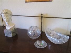 Cut Glass Serving Pieces