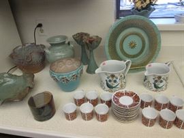 Nice Pottery and a Tea Set