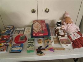 Games, Puzzles and Dollies