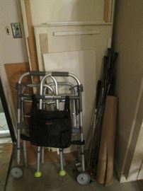 Walkers and Golf Clubs