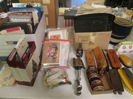 Shoe Shine Materials and Office Supplies