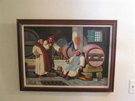 Making and enjoying wine!