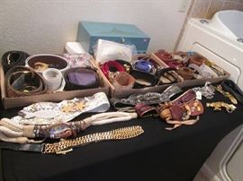 Fancy Designer Belts, lots to choose from! Judith Lieber, Brighton