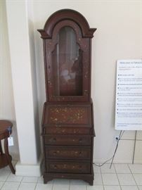 Drop-front Secretary with painted design