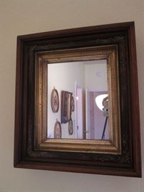 great detail on antique mirror