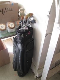 Golf Clubs, Callaway Set of 4 Clubs and a Ping Putter