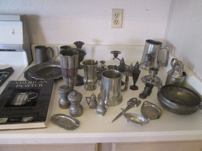 Very nice Pewter Collection