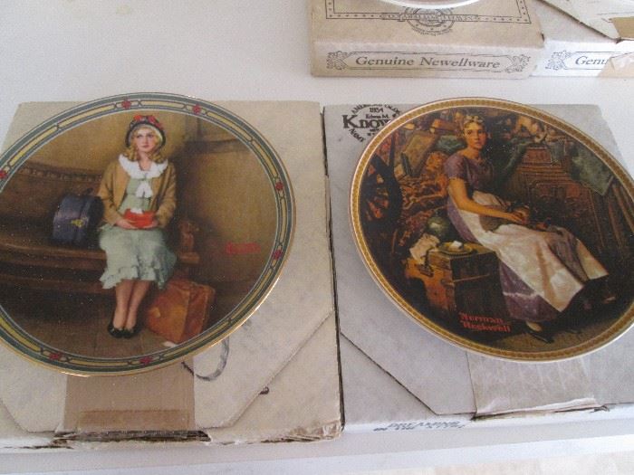 Other Collectible Plates with boxes