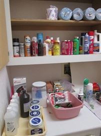 Cleaning Supplies, Bathroom Items and Papergoods