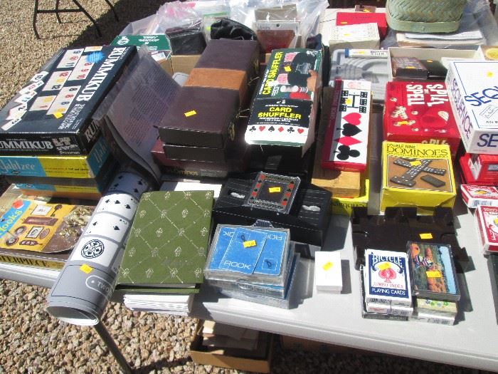 Assorted Game and Cards