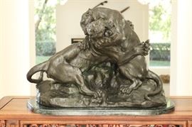 13)  J Merculiano Plaster as is 
Size: 20 Inches High x 28 Inches Wide x 15 Inches Deep
Asking Price: $1800 