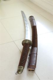 29) Japanese Samurai Sword – Signed 
Size: 38 Inches Long (w/ Handle), 25.5 Inches Long (Blade Only)
Asking Price: $495
