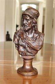 33) Bronze Bust of Arab Man
Size: 13.5 Inches High x 6 Inches Wide x 4.5 Inches Deep
Asking Price: $395