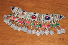 44) Antique Persian Jewelry – Necklace or Headress
Size: 11.5 Inches Long x 4.5 Inches High
Asking Price: $1,250