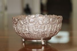 50) Antique Silver Bowl
Size: 5 Inches Wide x 2.5 Inches High
Asking Price: $219