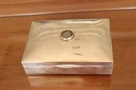 62) Silver Box
Size: 6 Inches Long x 4.25 Inches Wide x 1.5 Inches High
Asking Price: $357