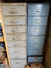 Vintage Industrial cabinets