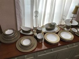 Sango "Versailles" china in excellent condition.